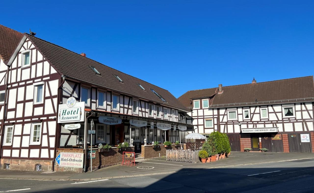 Hotel Orthwein -Kostenfreie Parkplaetze- Cölbe Eksteriør bilde
